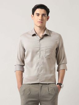 Arrow - Men's Dobby Self Design Autopress Shirt