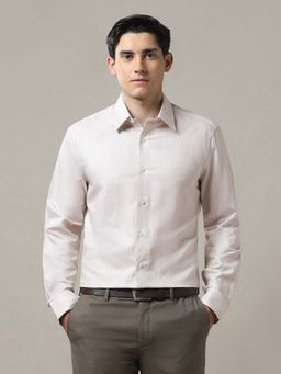 Arrow - Men's Dobby Solid Tailored Fit 1851 Shirt