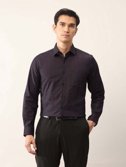 Arrow - Men's Self Design Slim Fit Ceremonial Shirt