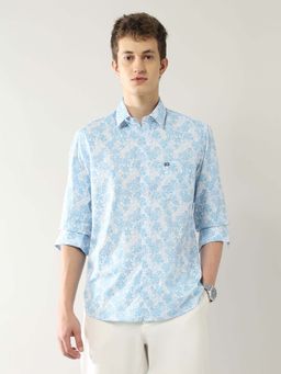 Arrow Sports - Men's Slim Fit Floral Printed Shirt