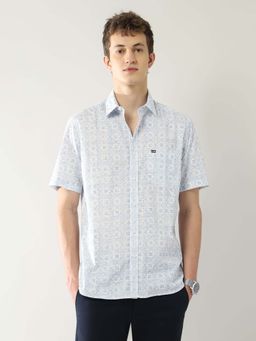 Arrow Sports - Men's All Over Printed Regular Fit Shirt