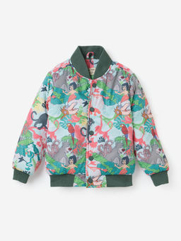 The Souled Store - Boys Multi-Color Printed Puffer Jacket