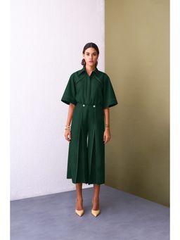 Notebook - Women Green Ebba Top with Pant