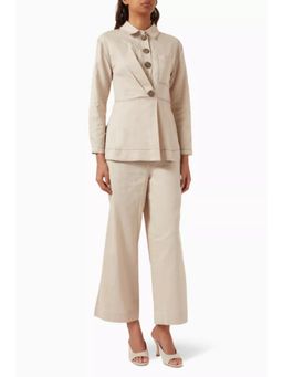 Notebook - Women Beige Diana Co-Ord's
