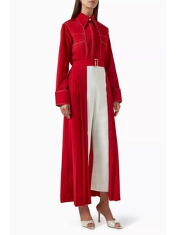 Notebook - Women Red Xenia Shirt with Pants
