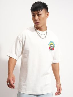 HIGHLANDER - Round Neck Half Sleeve Oversized Tshirt