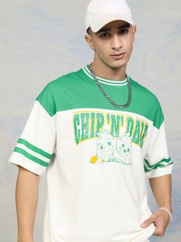 HIGHLANDER - Chip N Dale Men Round Neck Dropshoulder Oversized Tshirt