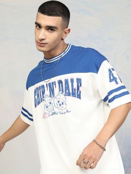 HIGHLANDER - Chip N Dale Men Round Neck Dropshoulder Oversized Tshirt