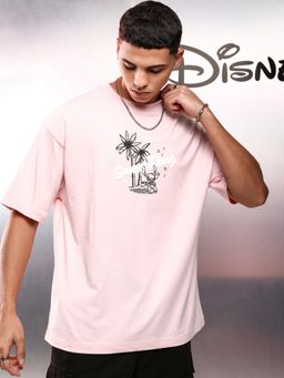HIGHLANDER - Men Stitch Round Neck Short Sleeve Oversized Drop Shoulder Tshirt