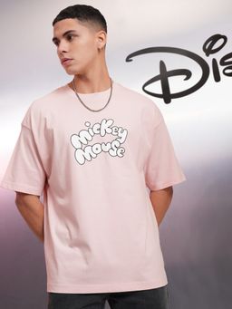 HIGHLANDER - Mickey Mouse Round Neck Oversized Drop Shoulder Tshirt