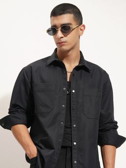 HIGHLANDER - Cutaway Collar Long Sleeves Shirt
