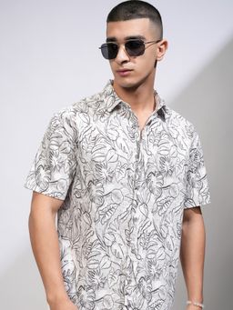 HIGHLANDER - Men Printed Relaxed Shirt
