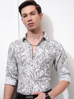 HIGHLANDER - Men Printed Casual Shirt