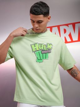 HIGHLANDER - Men Hulk Round Neck Oversized Drop Shoulder Tshirt