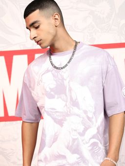 HIGHLANDER - Marvel Men Crew Neck Oversized Drop Shoulder Tshirt