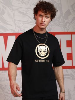 HIGHLANDER - Marvel Panther Men Round Neck Dropshoulder Oversized Tshirt