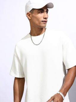 LOCOMOTIVE - Mens Solid Oversized Tshirt
