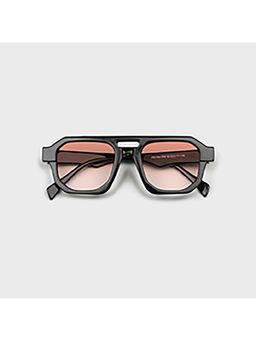 SAM AND MARSHALL - Lexen Orange Lens Square Uv Protection Sunglass for Unisex-Lexen_Coral_10593