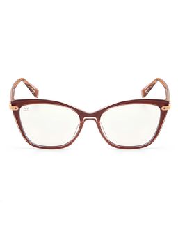 PERKEY - Plastic Clear Lens Cat Eye Uv Protection Eyeglass Frames for Women-Optl0027-C3 (53)