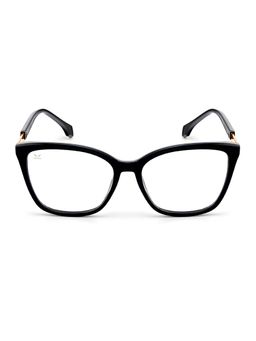 PERKEY - Plastic Clear Lens Cat Eye Uv Protection Eyeglass Frames for Women-Optl0028-C1 (53)