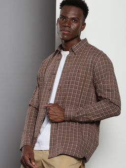Tommy Hilfiger - Checked Regular Fit Cotton Shirt