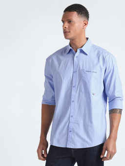 Tommy Hilfiger - Solid Relaxed Fit Twill Woven Shirt