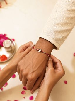 Sorele - Sacred Om 925 Sterling Silver Rakhi