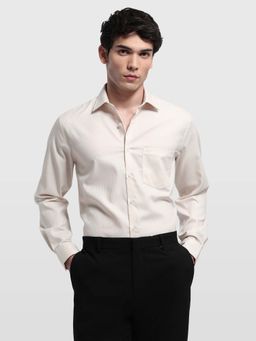 Arrow - Beige Men's Autopress 4Dp Liberty Classic Fit Shirt