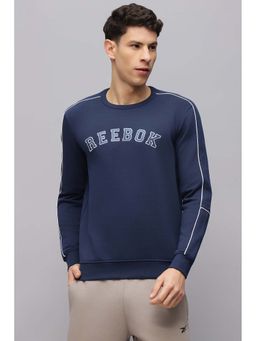 Reebok - Navy Blue Men Sweatshirts