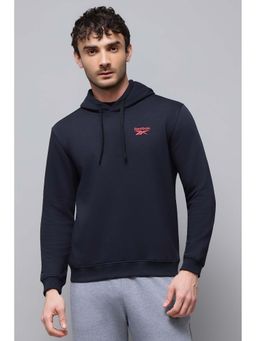 Reebok - Navy Blue Men Hoodie