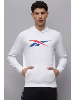 Reebok - White Men Sweatshirts