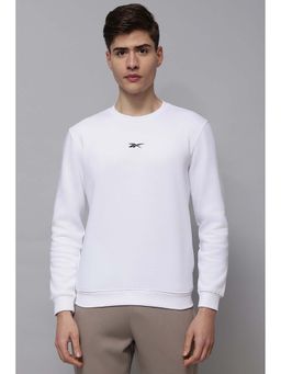 Reebok - White Men Sweatshirts