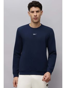 Reebok - Navy Blue Men Sweatshirts