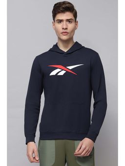 Reebok - Navy Blue Men Sweatshirts