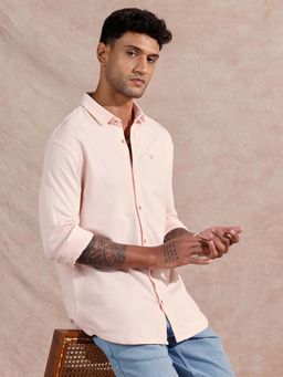 WROGN - Pique Knitted Shirt | Pink