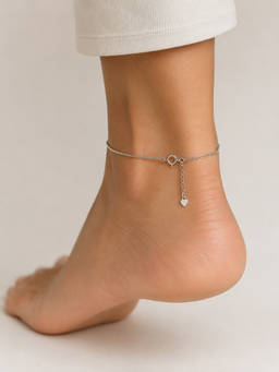 RishiRich Jewels - Women 925 Sterling Silver Adjustable Tree Of Life Anklet
