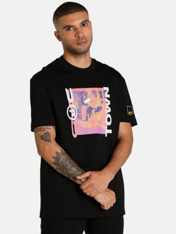 Puma - Uptown Men Black T-shirt