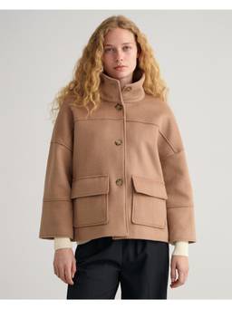 GANT - Womens Solid Khaki Jacket