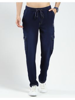 Monte Carlo - Mens Solid Regular Fit Lower Trackpants