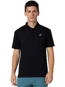 ASICS - Men Black Polo T-Shirt