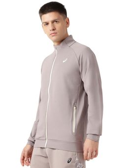 ASICS - Grey Contrast Detail Raglan Jacket