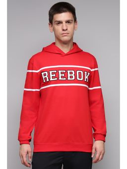 Reebok - Men Red Hoodies