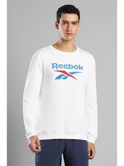 Reebok - Men White Sweatshirt