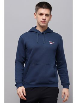 Reebok - Men Navy Blue Hoodies