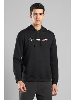 Reebok - Men Black Hoodies
