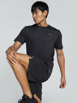 Puma - MOVE CLOUD SPUN AOP Men Black T-Shirt