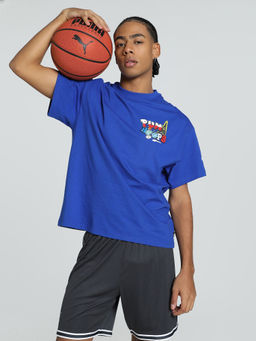 Puma - Paris Pastry Men Blue T-Shirt