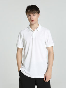 Puma - ESS Active Men White Polo T-Shirt