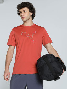 Puma - TAD ESSENTIAL Elevated Men Red T-Shirt