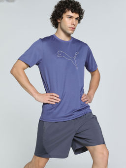 Puma - TAD ESSENTIAL Elevated Men Blue T-Shirt
